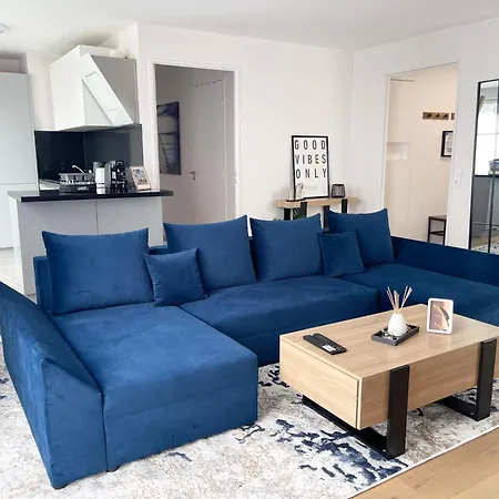 Ferienwohnung Majestic Blue- Parking Prive Ivry-sur-Seine Exterior foto